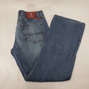 Lucky Brand Dungarees Plus Size Peanut Blue Jeans